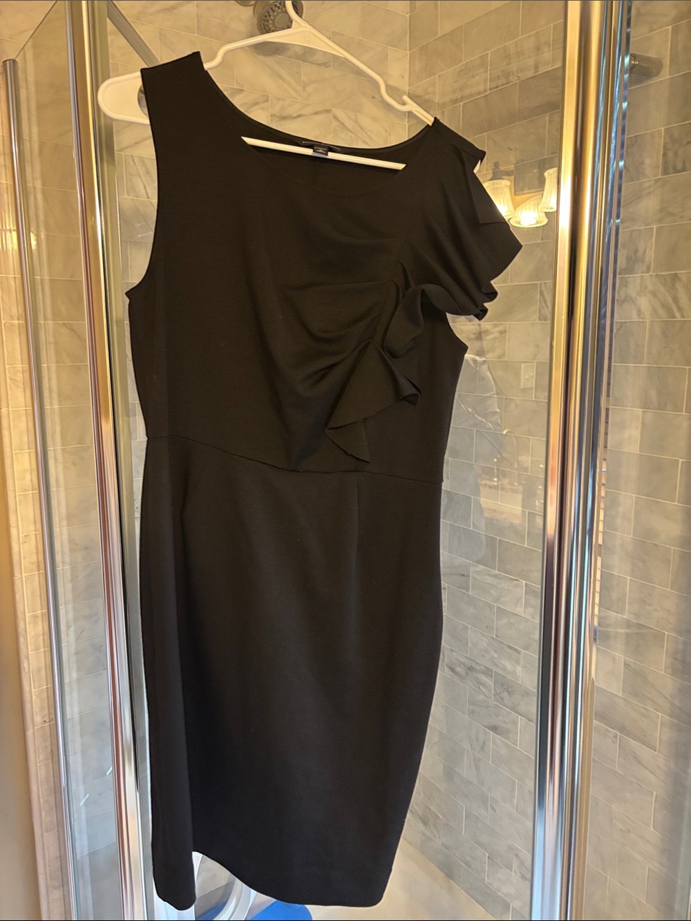 Black Ruffle Dress
